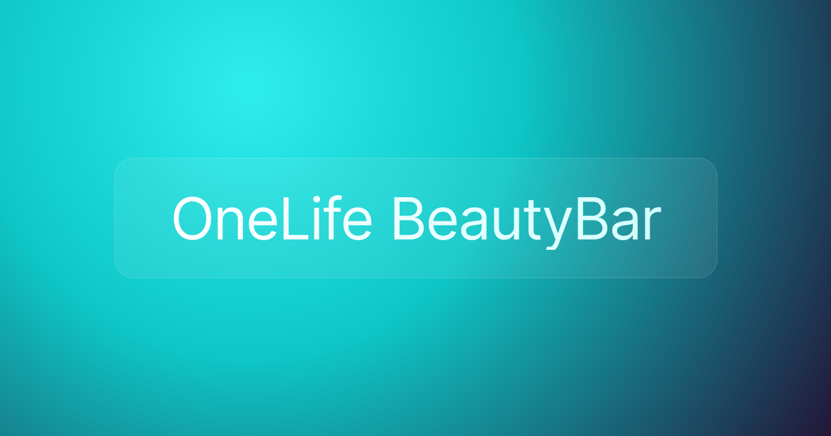 OneLife BeautyBar