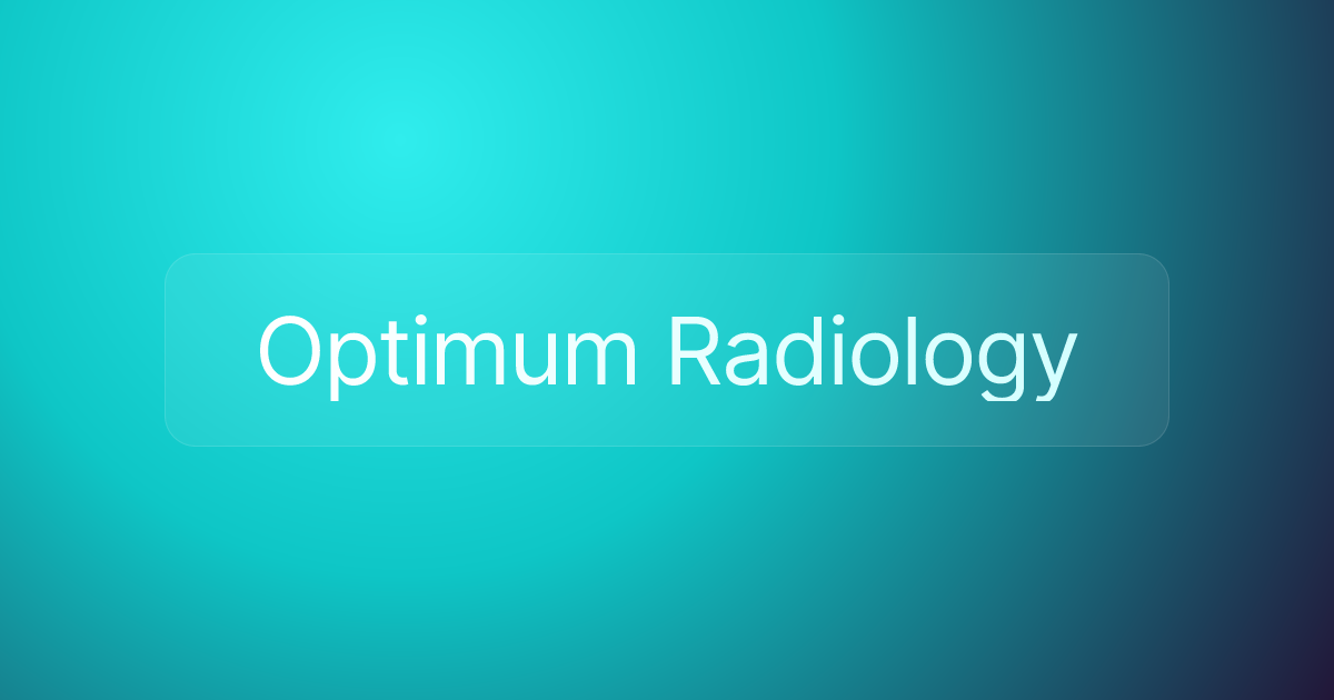 Optimum Radiology