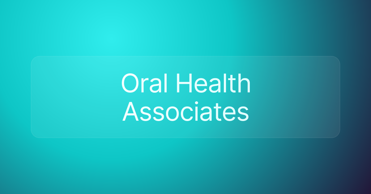 Oral Health Associates