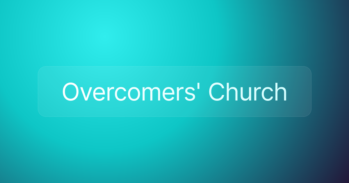 Overcomers' Church