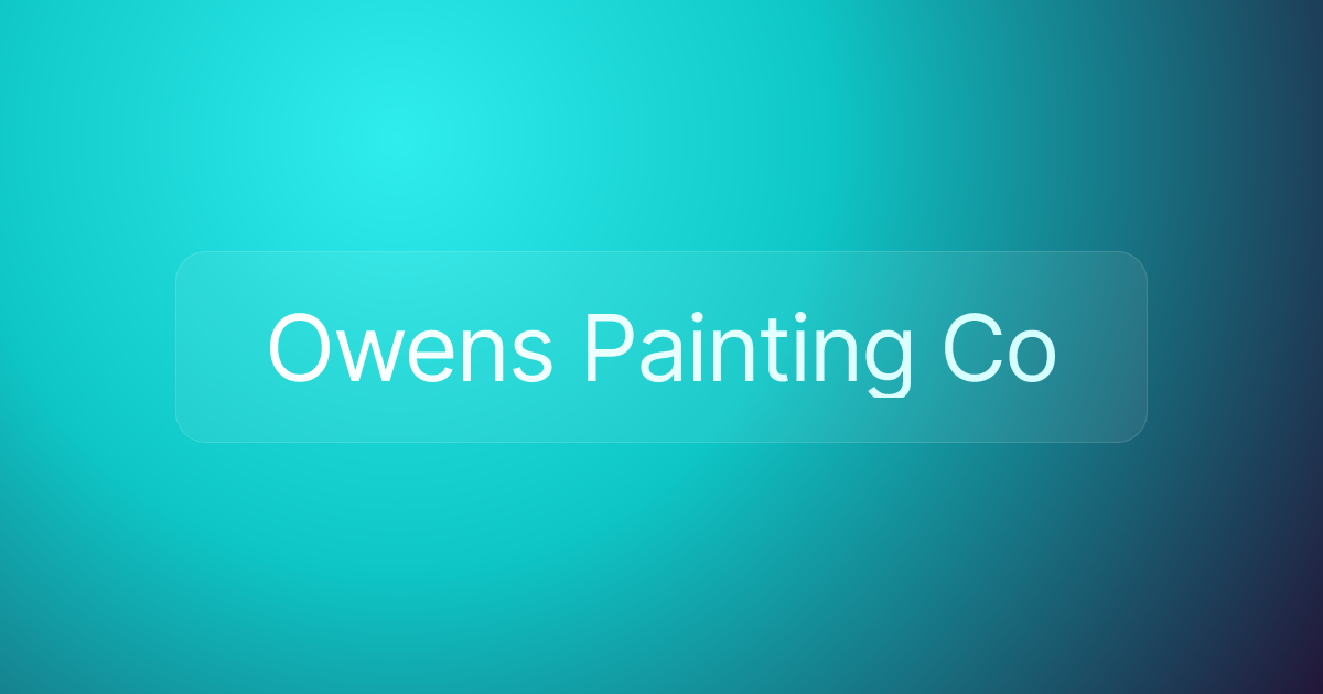 Owens Painting Co