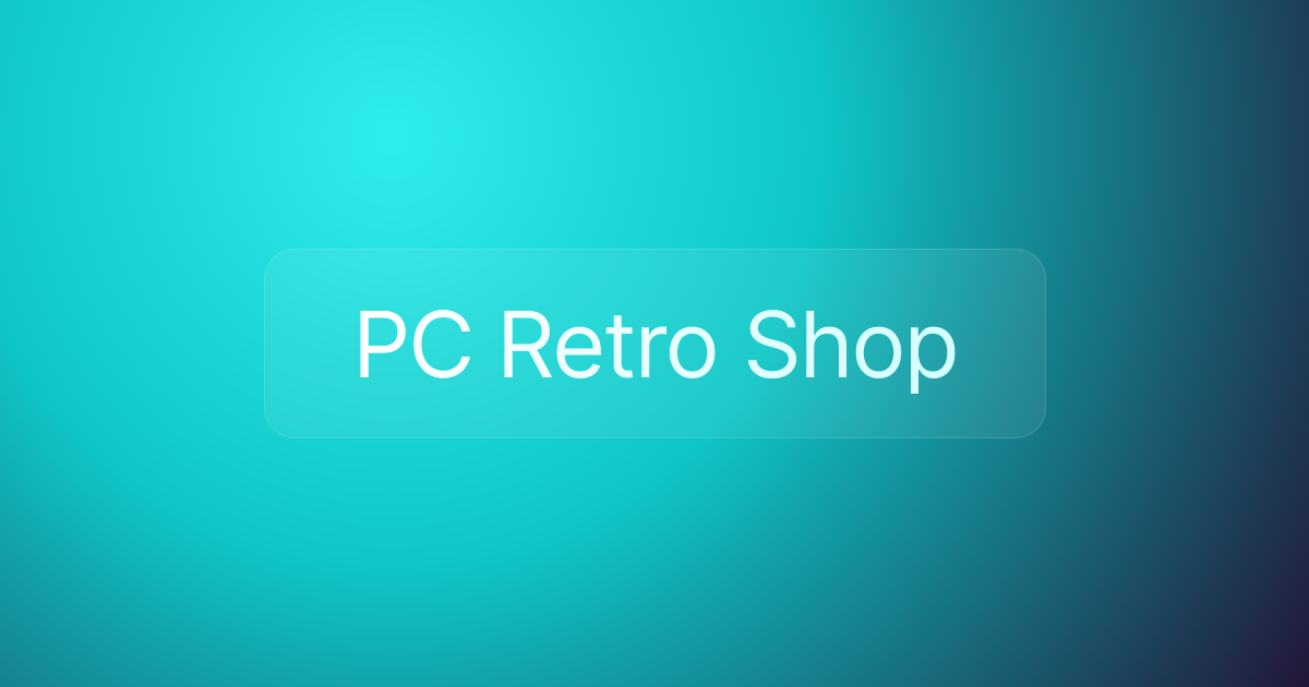 PC Retro Shop