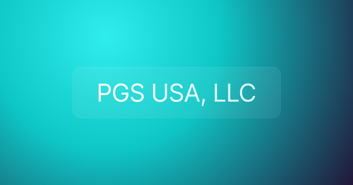 PGS USA, LLC