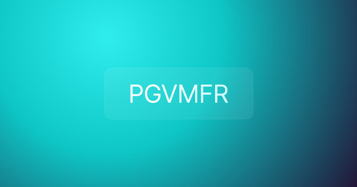PGVMFR