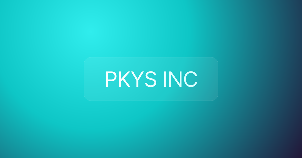 PKYS INC