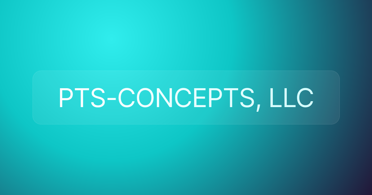 PTS-CONCEPTS, LLC