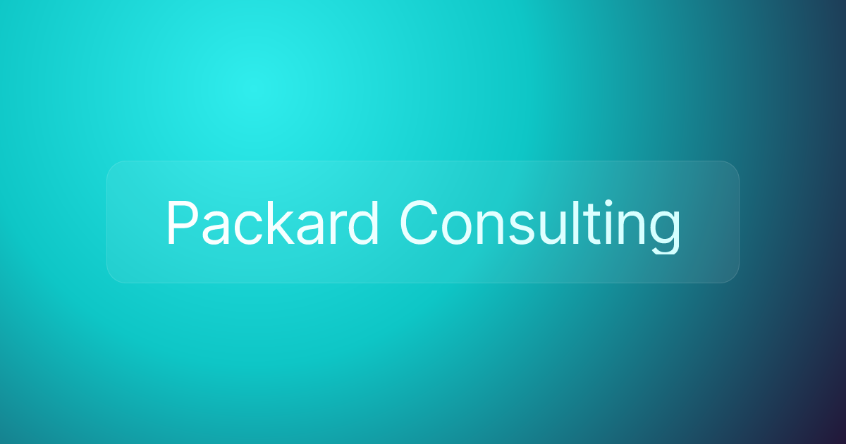 Packard Consulting