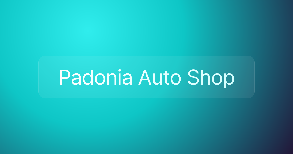 Padonia Auto Shop