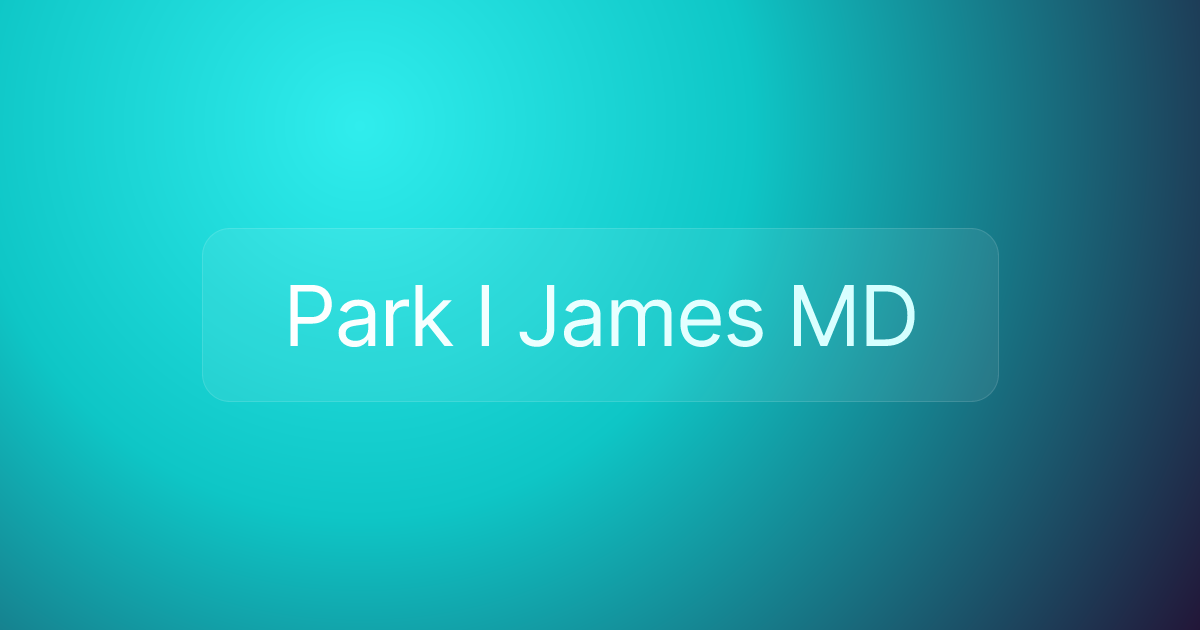 Park I James MD
