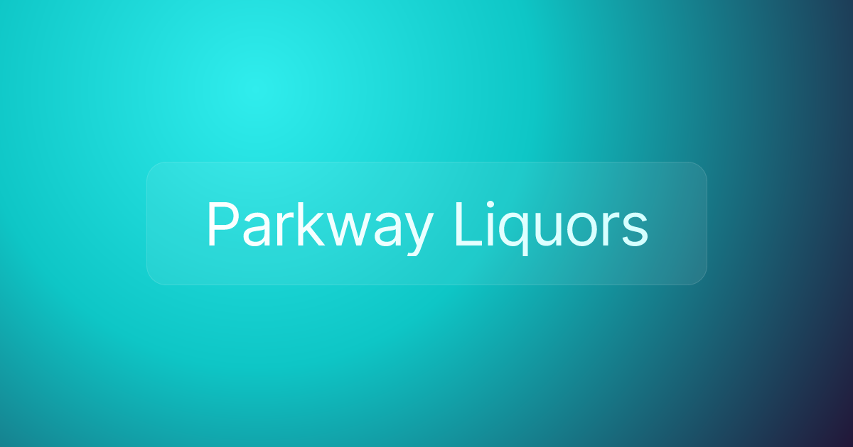 Parkway Liquors