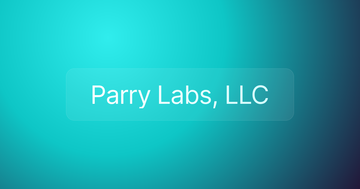 Parry Labs, LLC