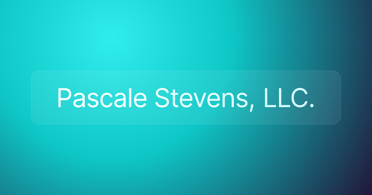 Pascale Stevens, LLC.