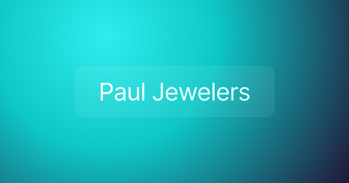 Paul Jewelers