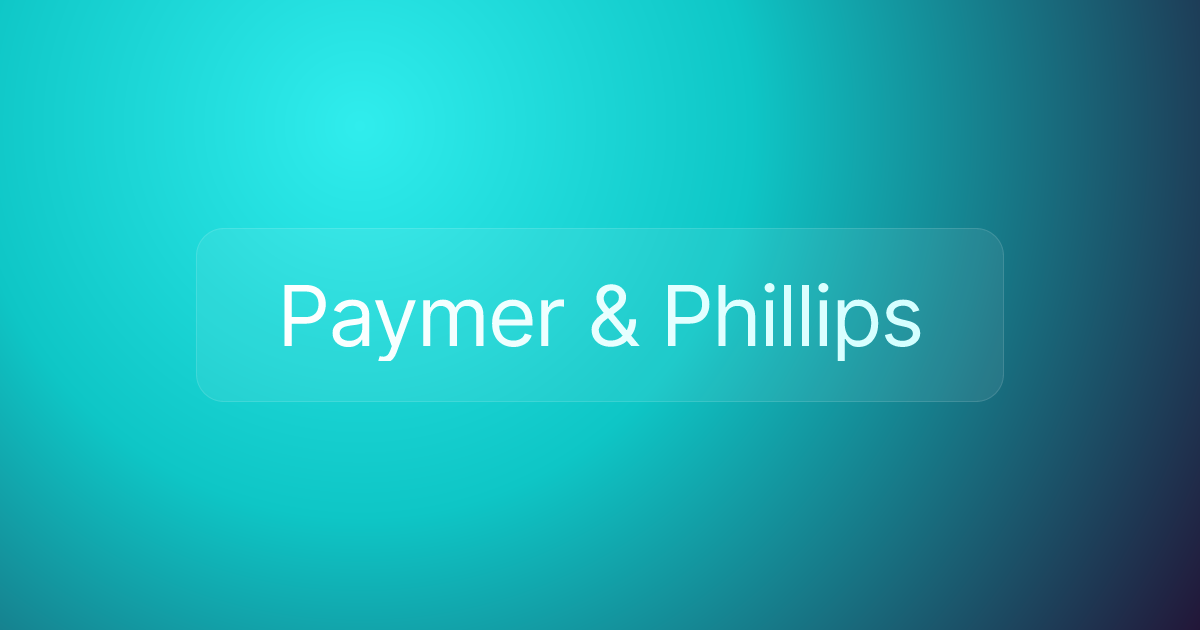 Paymer & Phillips