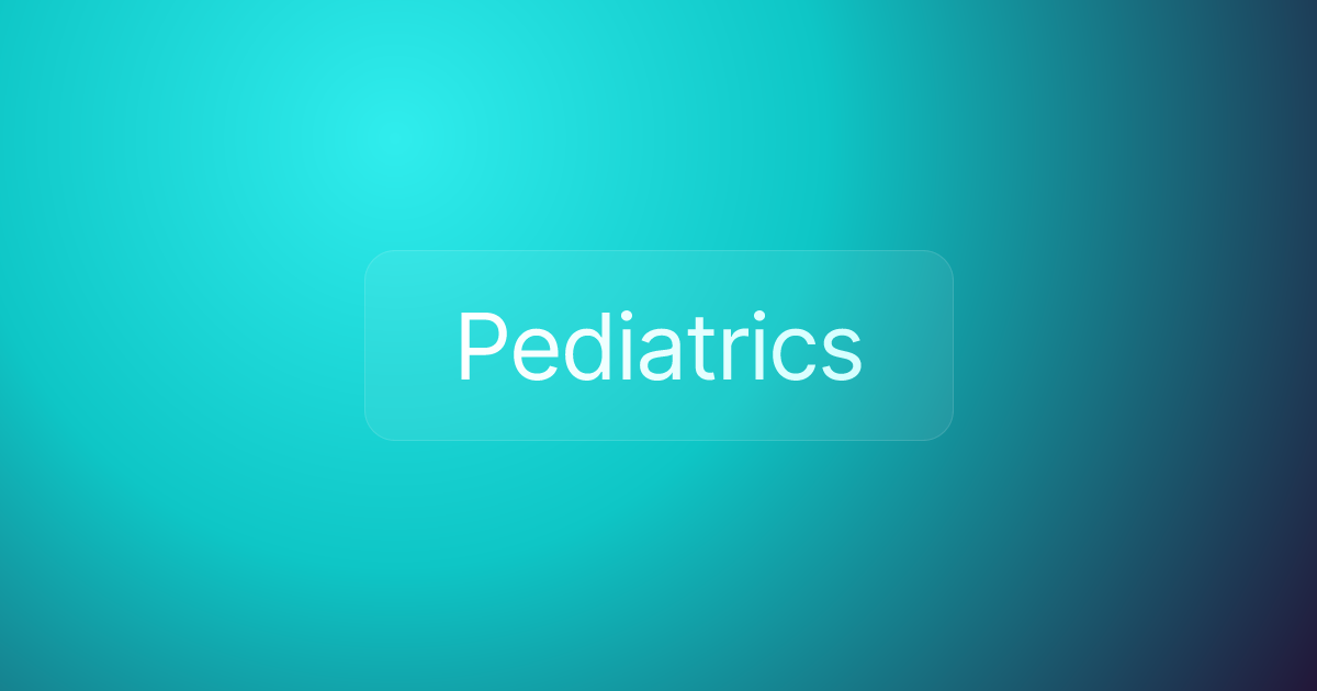 Pediatrics