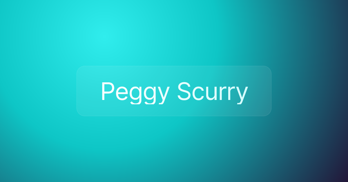 Peggy Scurry