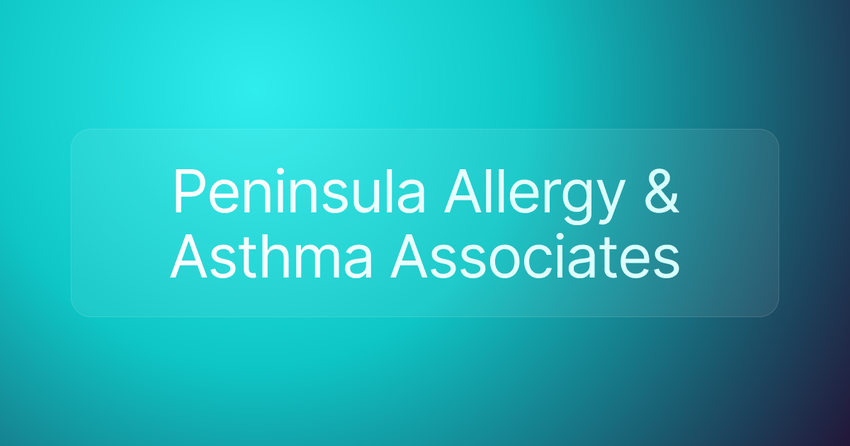 Peninsula Allergy & Asthma Associates