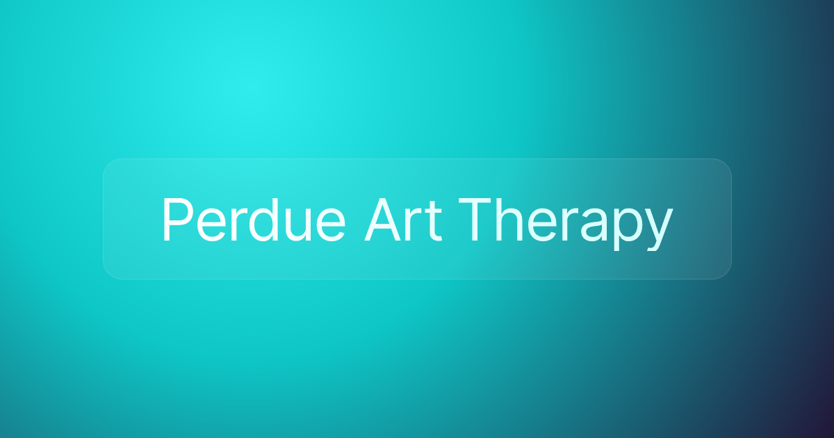 Perdue Art Therapy