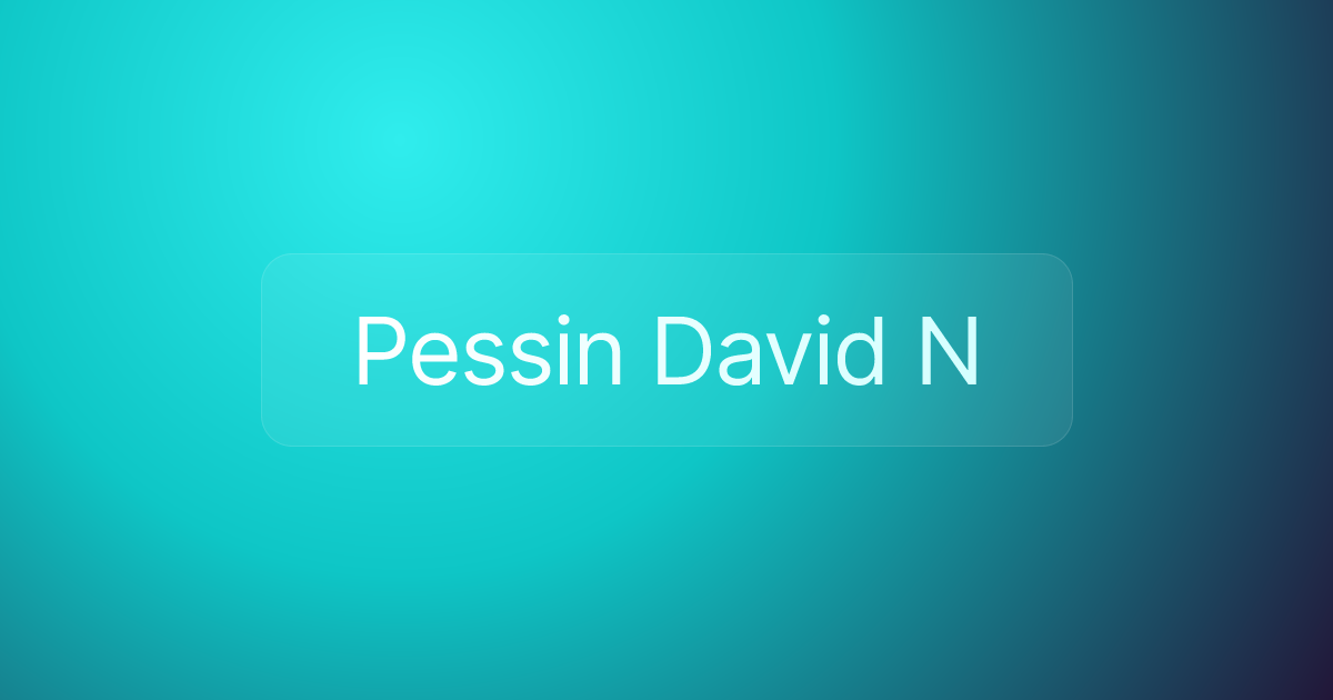 Pessin David N