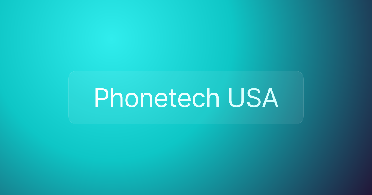 Phonetech USA
