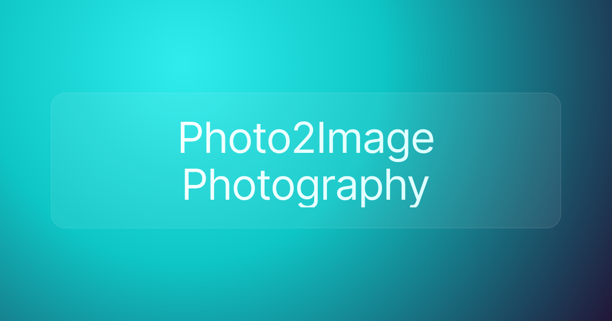 Photo2Image Photography