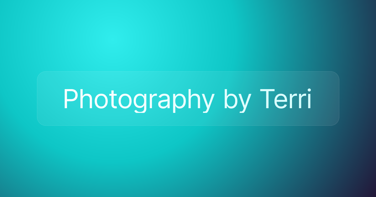 Photography by Terri