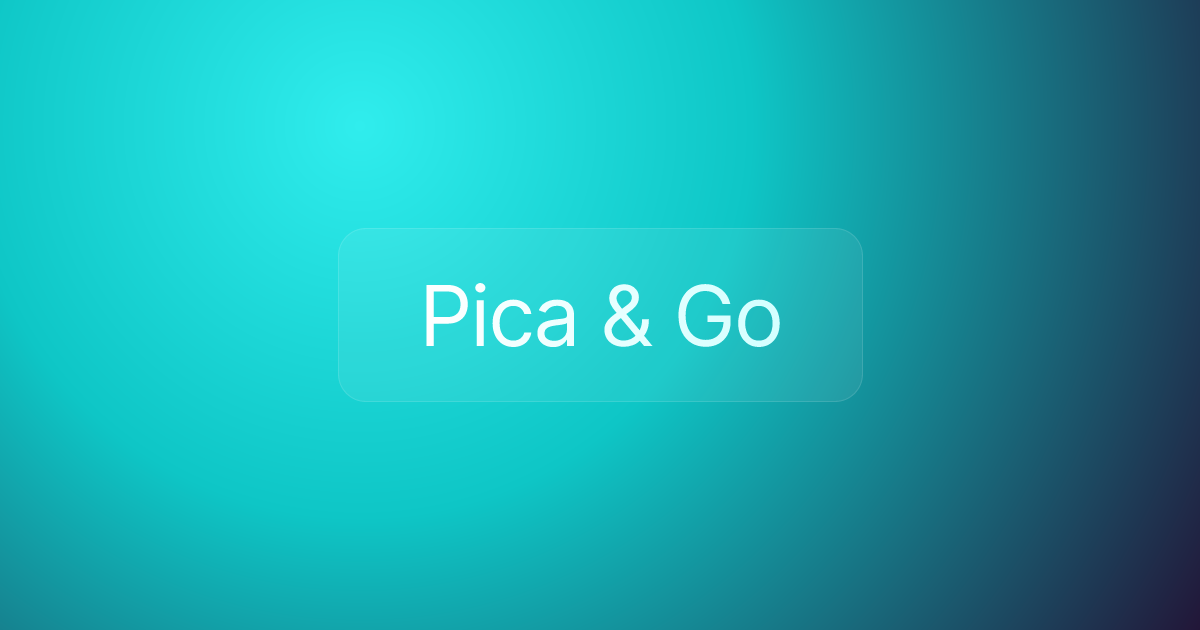 Pica & Go