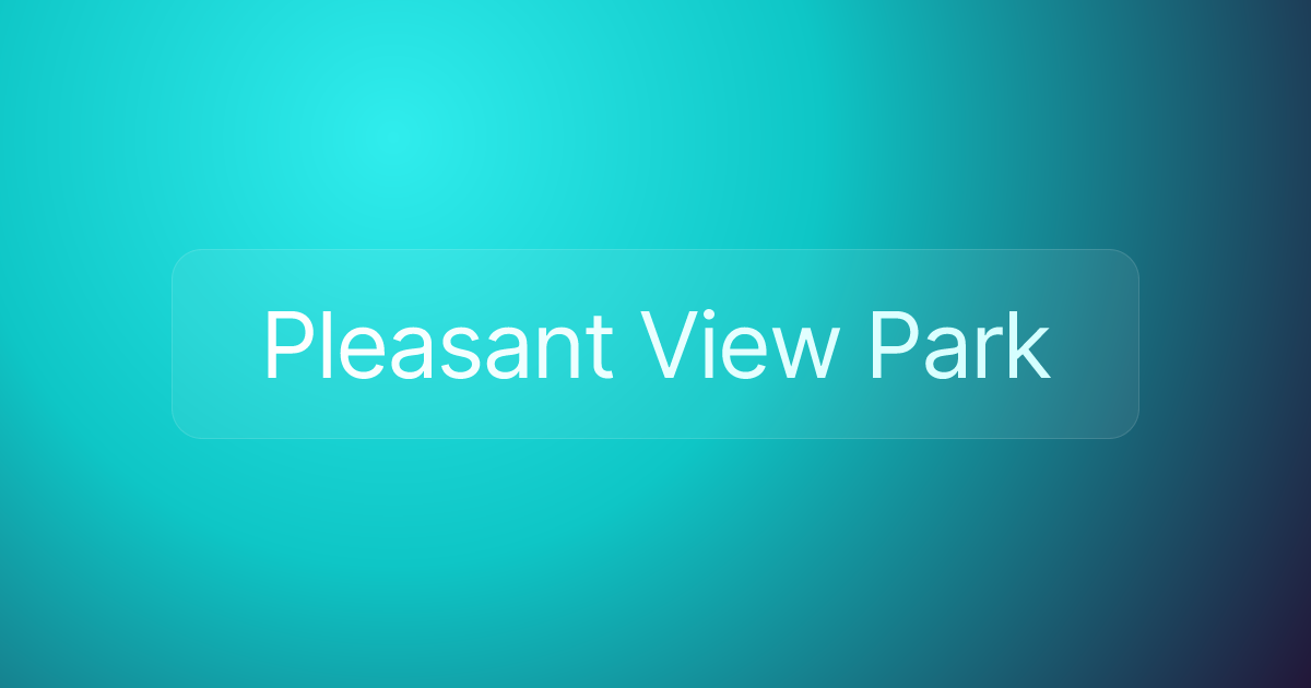 Pleasant View Park