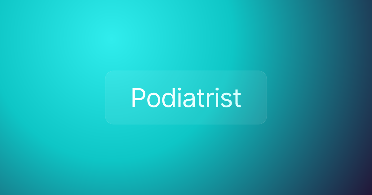 Podiatrist