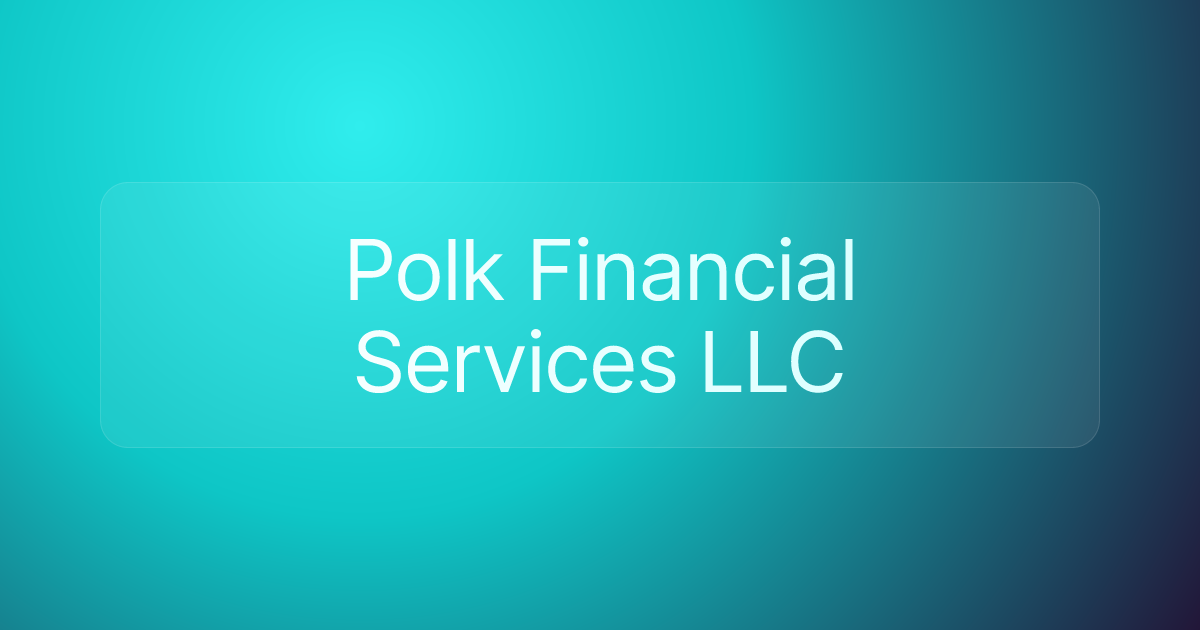 Polk Financial Services LLC