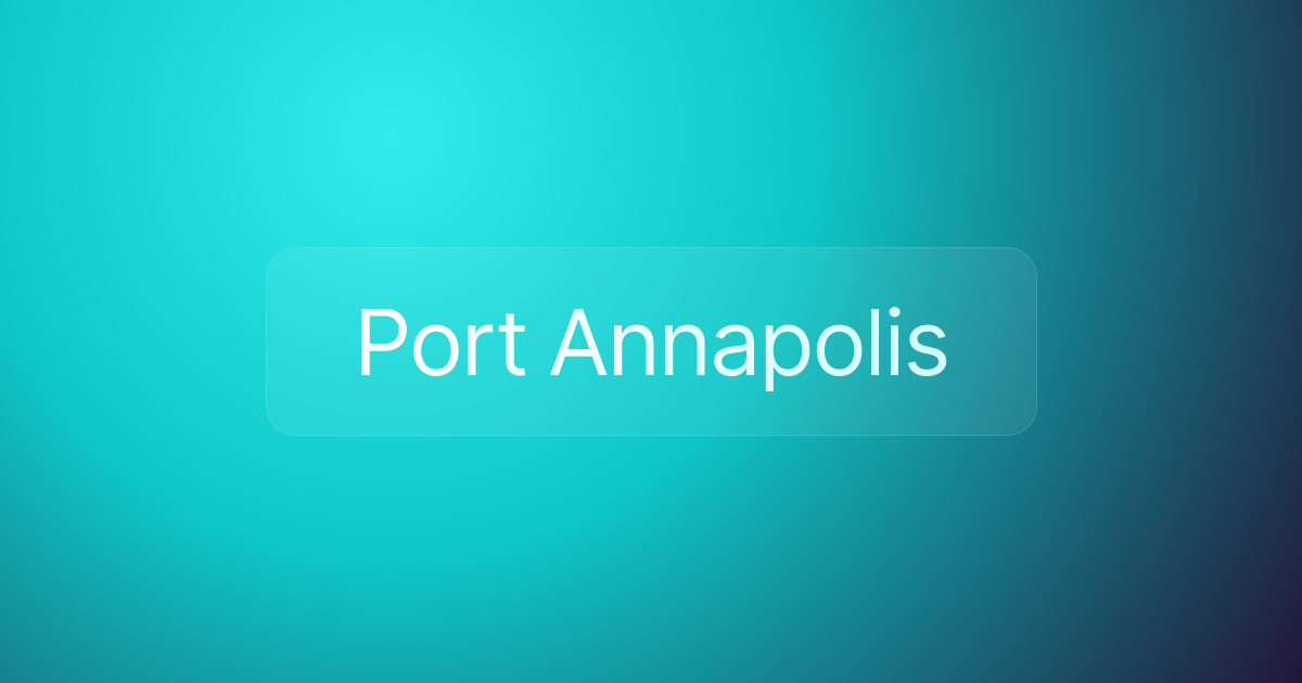 Port Annapolis