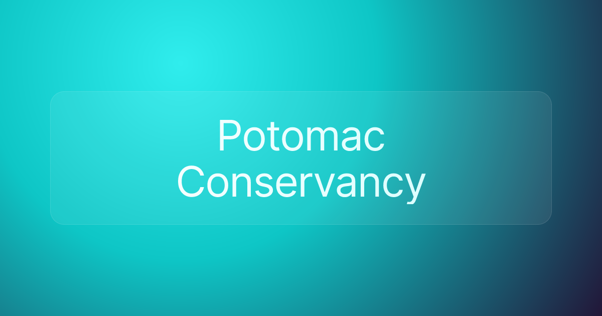 Potomac Conservancy