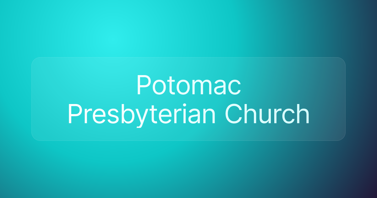 Potomac Presbyterian Church
