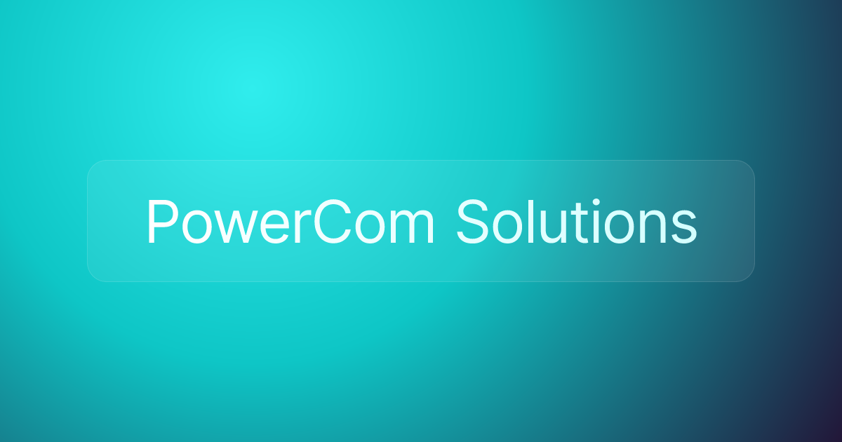 PowerCom Solutions