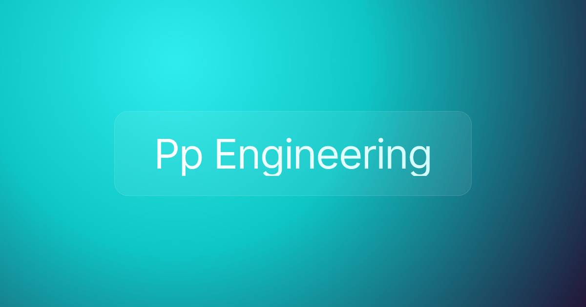 Pp Engineering