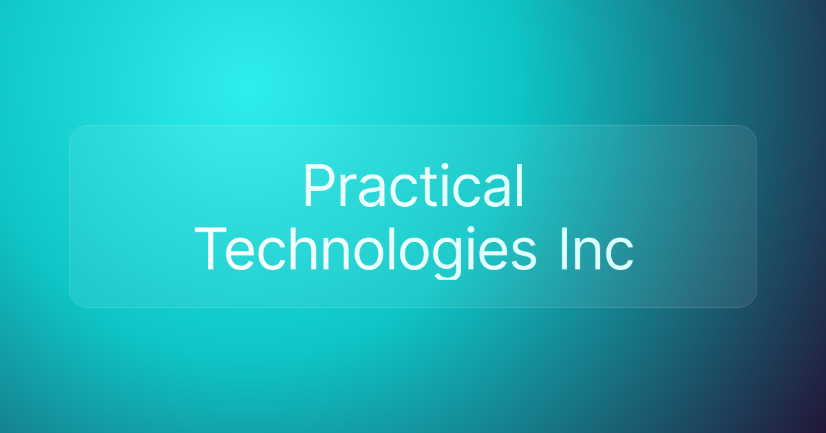 Practical Technologies Inc