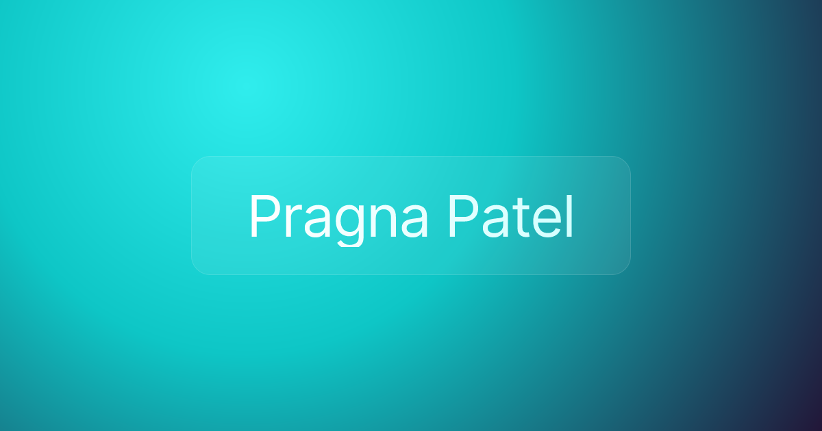 Pragna Patel