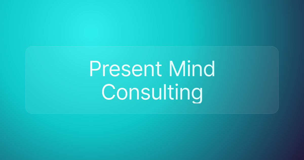 Present Mind Consulting