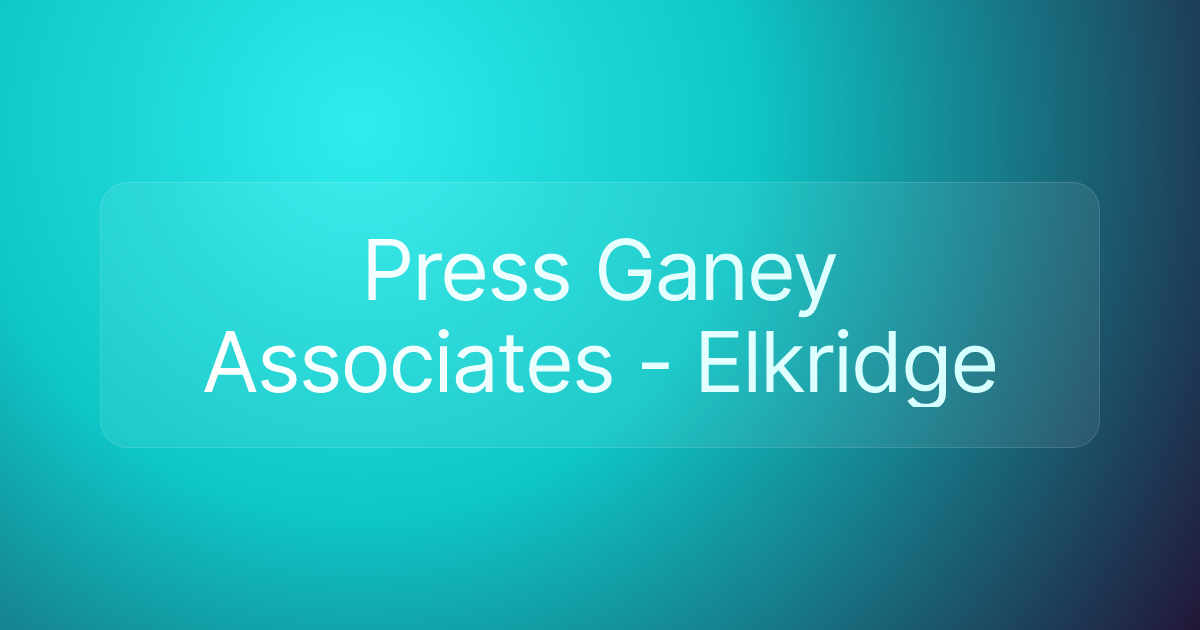 Press Ganey Associates - Elkridge