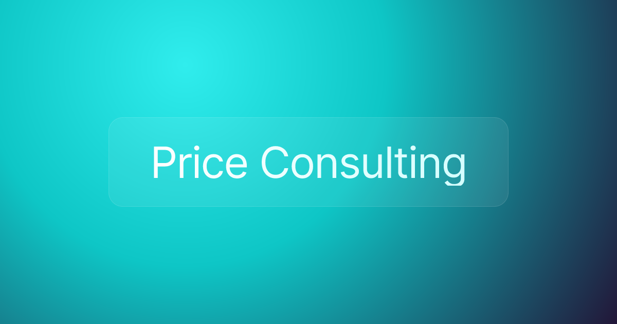 Price Consulting