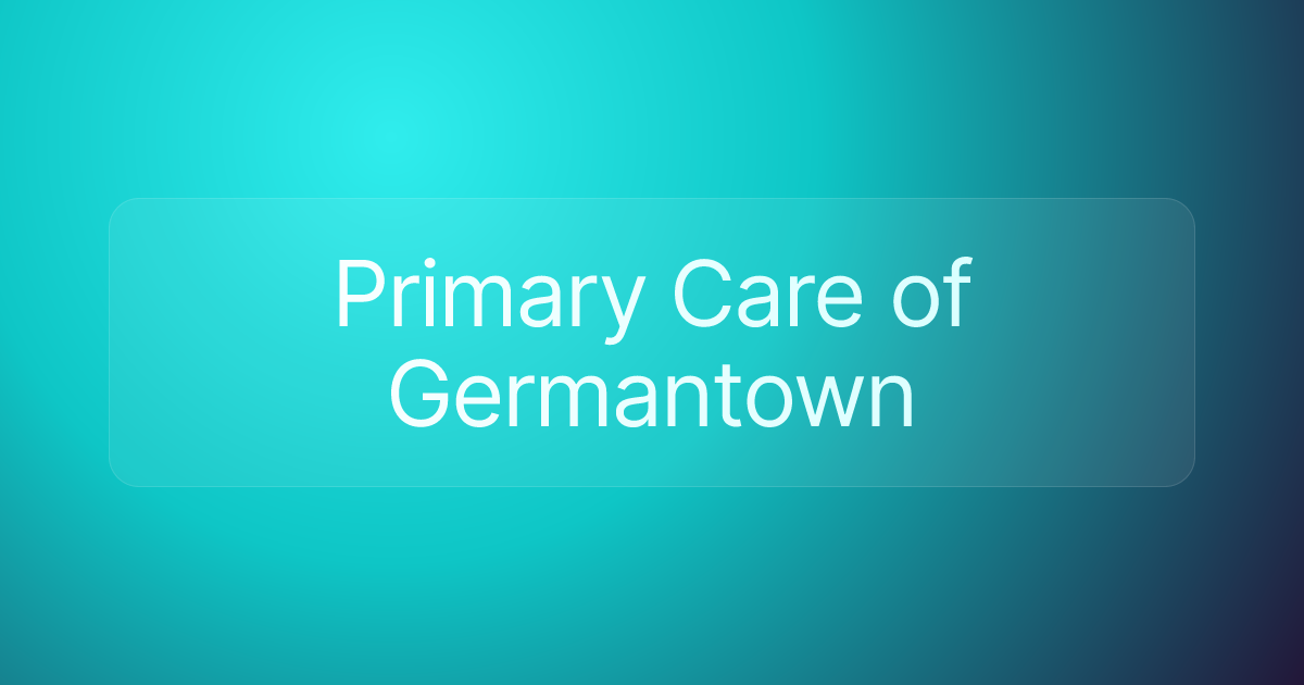 Primary Care of Germantown