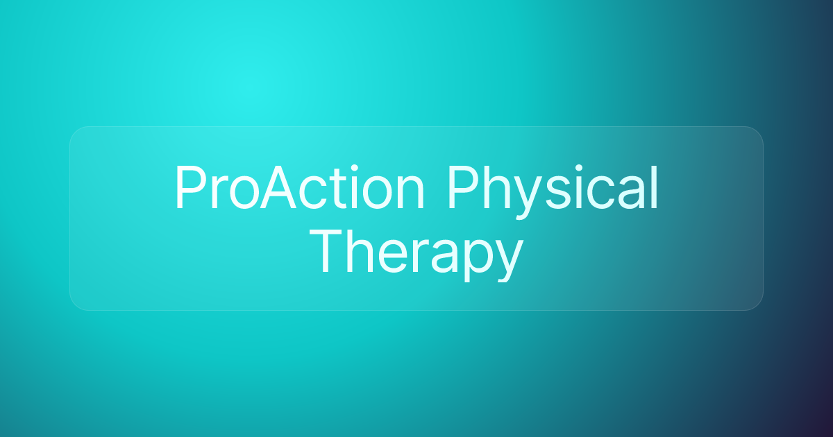 ProAction Physical Therapy