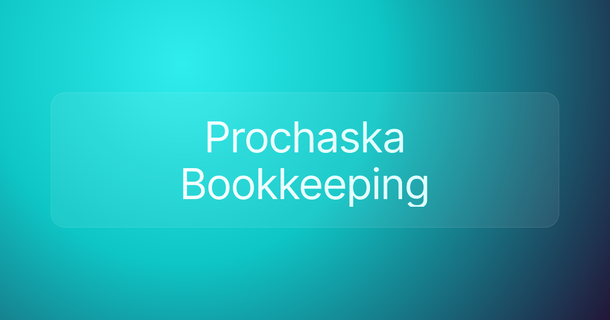 Prochaska Bookkeeping