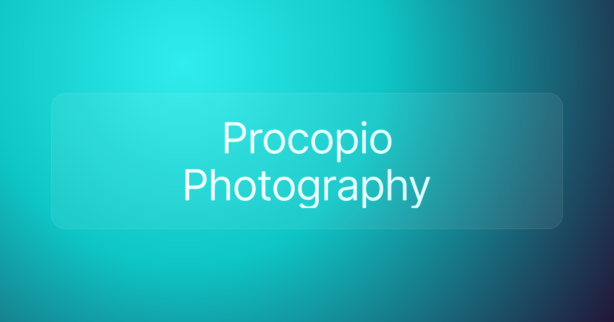 Procopio Photography