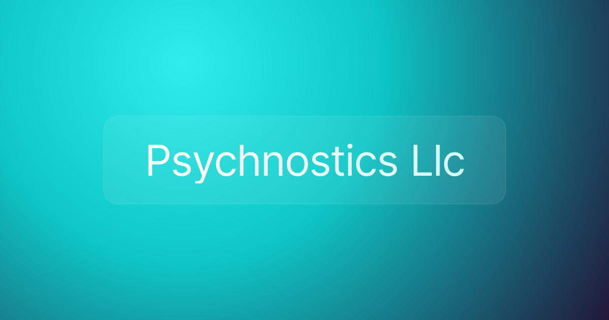 Psychnostics Llc