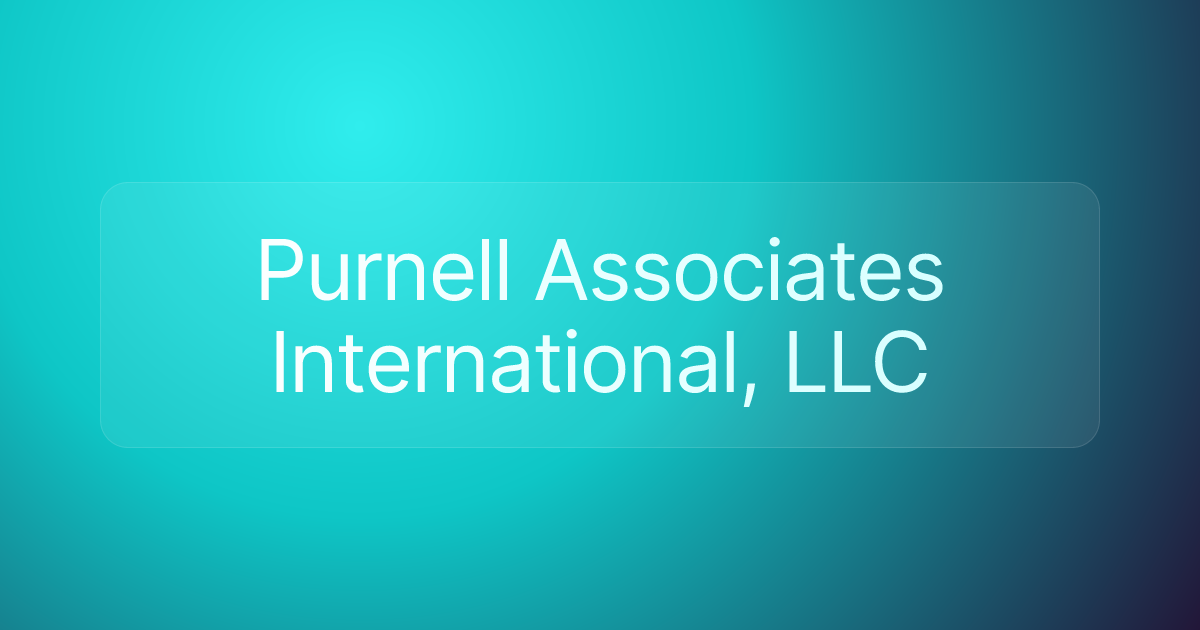 Purnell Associates International, LLC