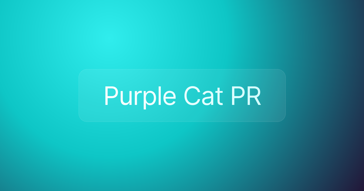 Purple Cat PR