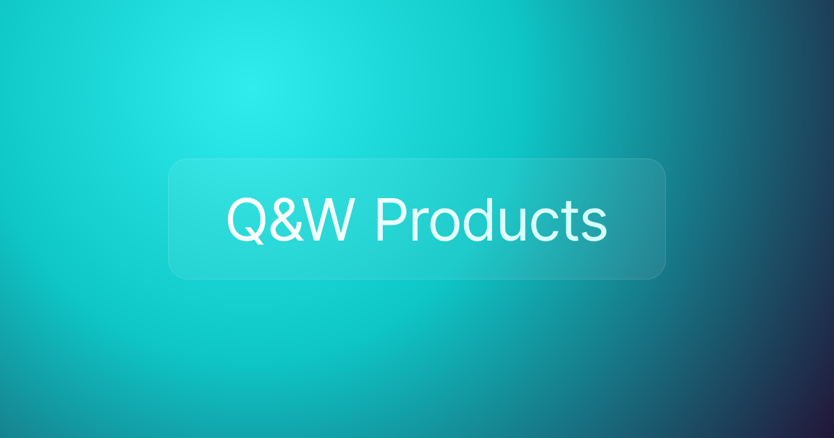 Q&W Products