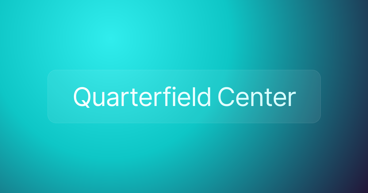 Quarterfield Center