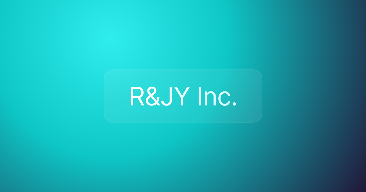 R&JY Inc.